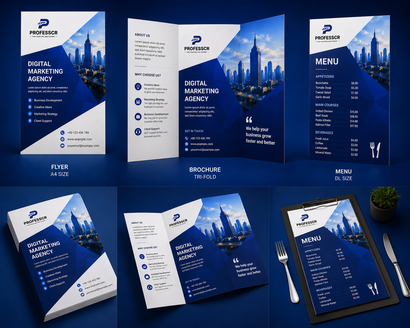 Flyers & Brochures