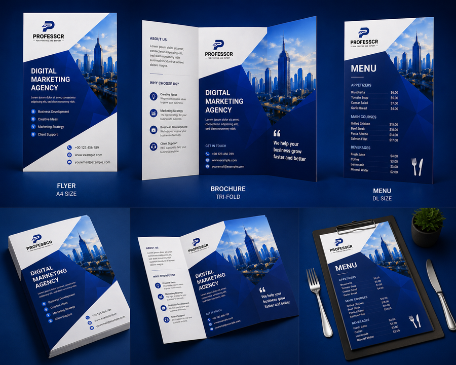 flyers&brochures